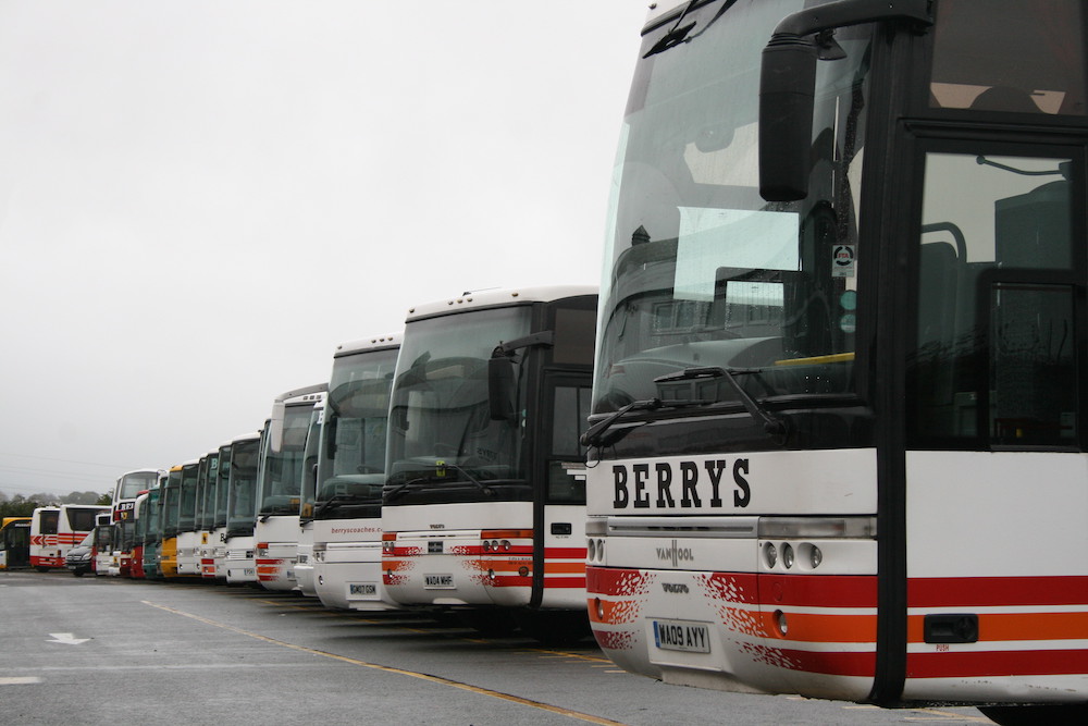 Berrys Coaches - Executive Single or Double Deck Coaches