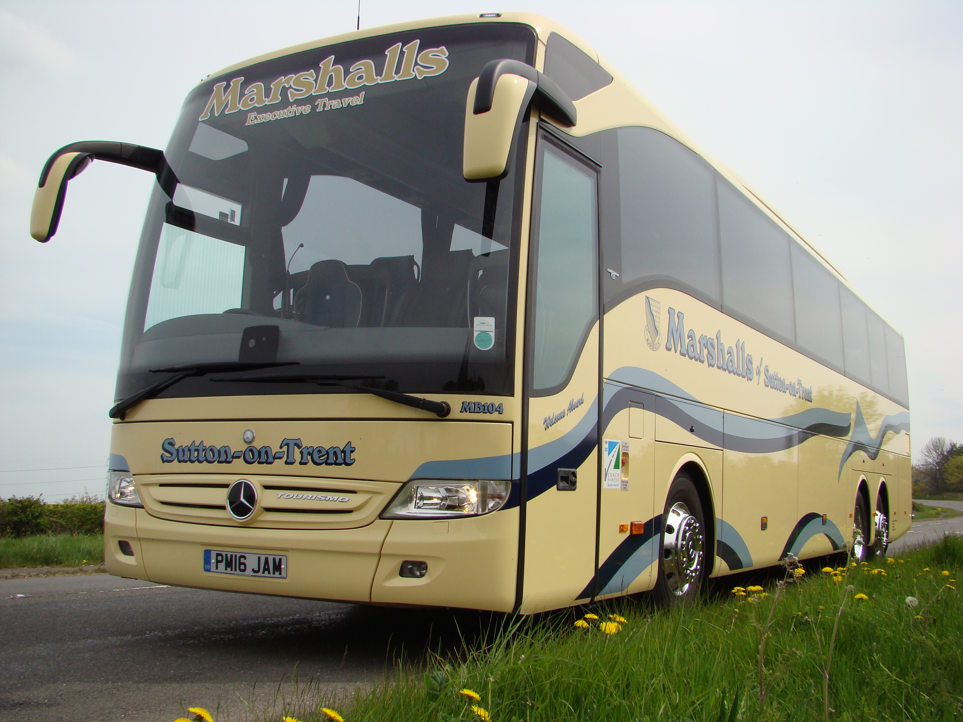 Marshalls of Sutton on Trent - Mercedes TOURISMO 53 Seat Exec Coach