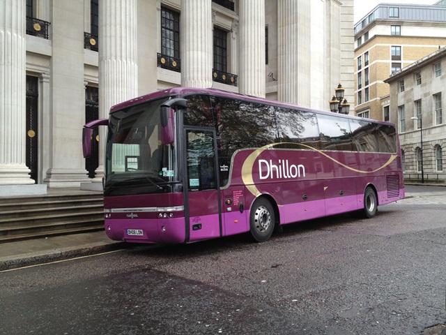 Dhillon of London - Volvo 49 Seater Van Hool