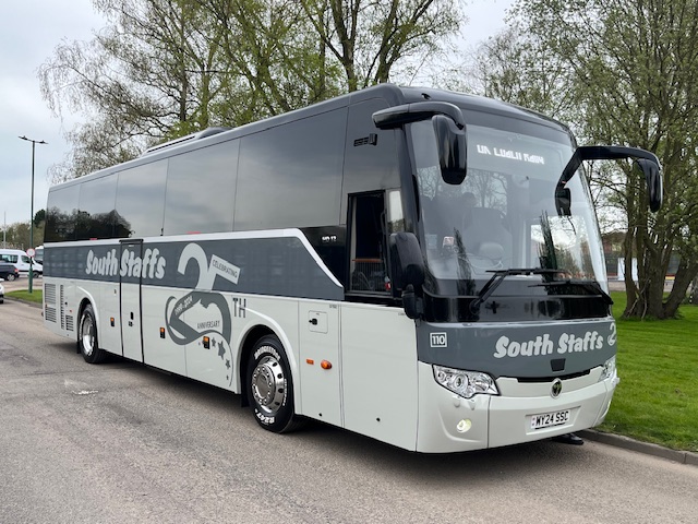 LA Travel (Midlands) Ltd T/A South Staffs - Temsa 53 Seat PSVAR
